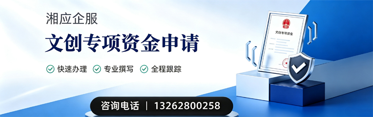 青海文创专项资金申报服务