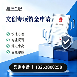 青海文创专项资金申报服务