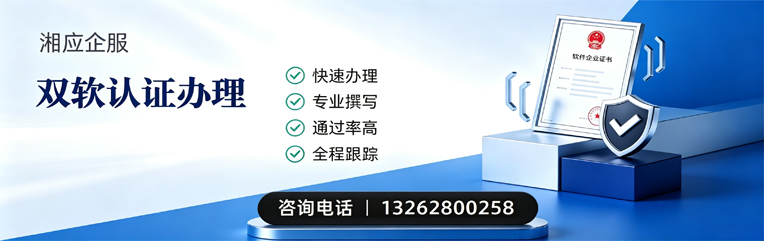 青海双软认证申报服务